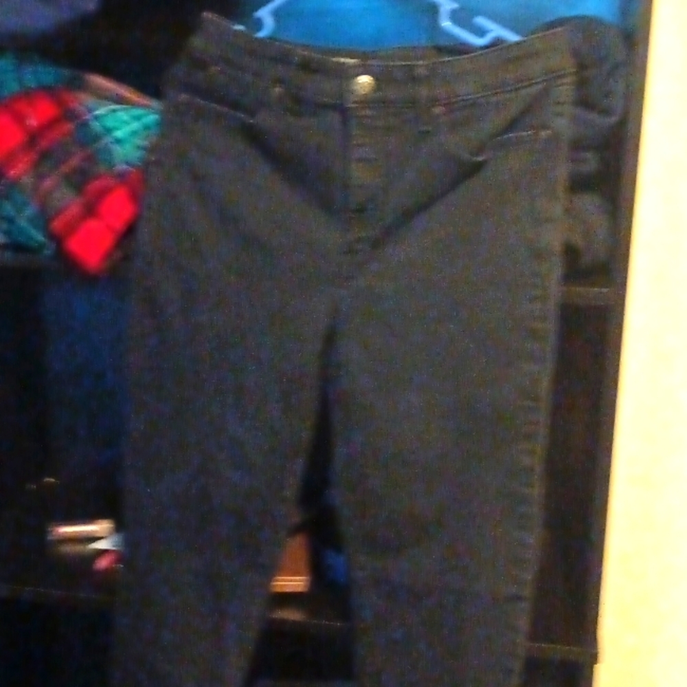 Black high-waist Jeans, size 8, Talbot's Flawless